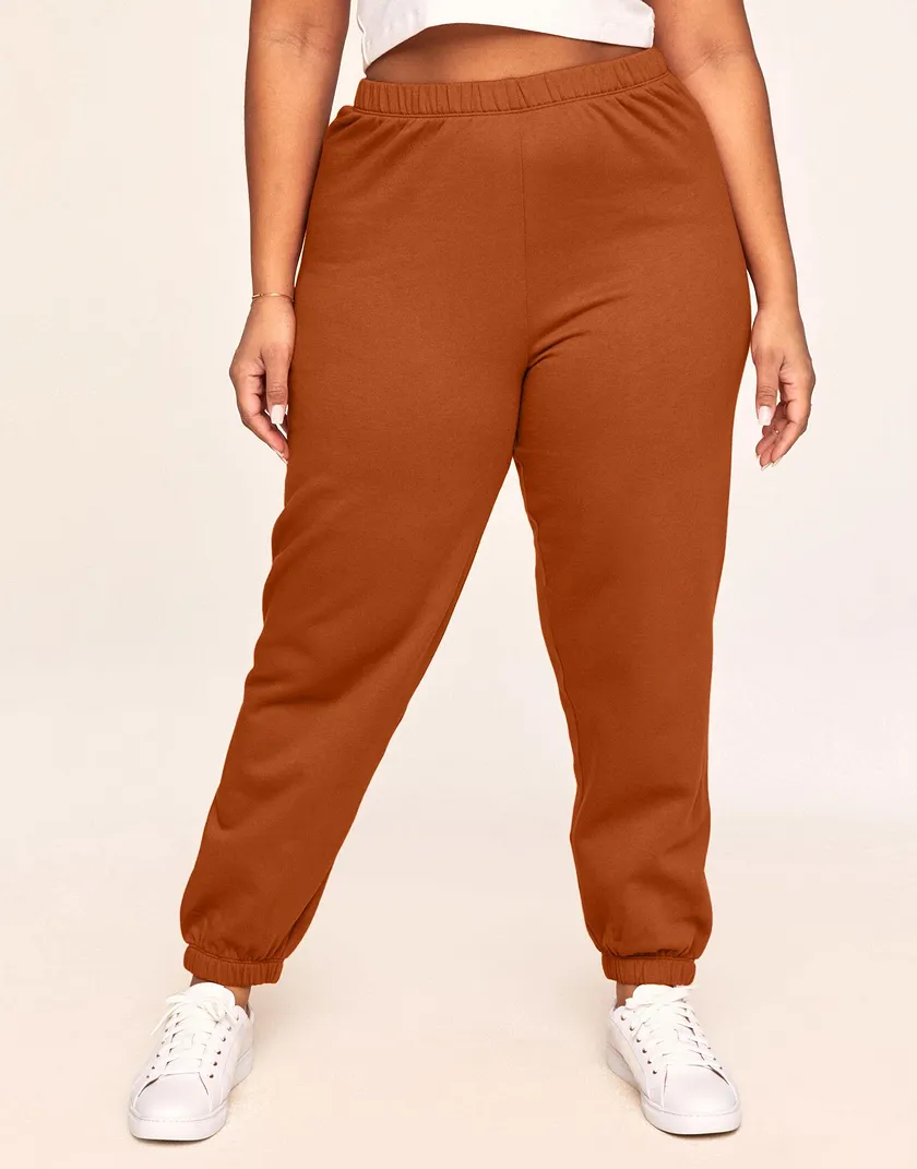Kaylie Dark Orange Plus lounge bundle Model 2