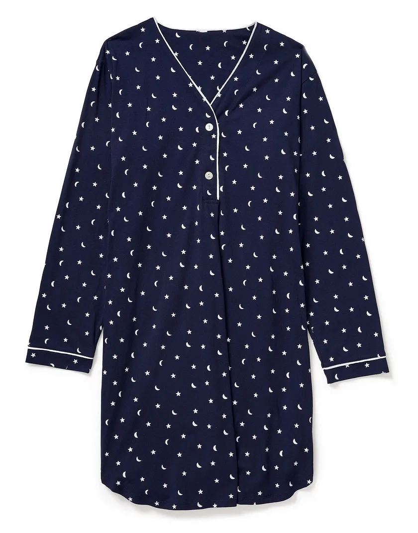Starry Night Sleepshirt Novelty Blue sleepwear bundle Still 3