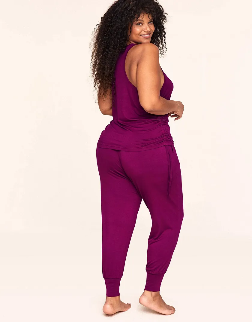 Jayden Dark Purple Plus sleepwear bundle Model 2
