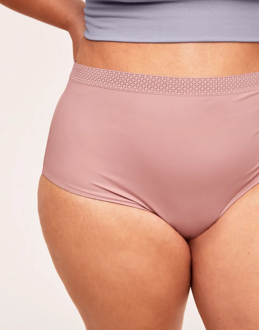 Mama Smoothing Brief High Waisted Medium Beige Plus panty bundle Model 4