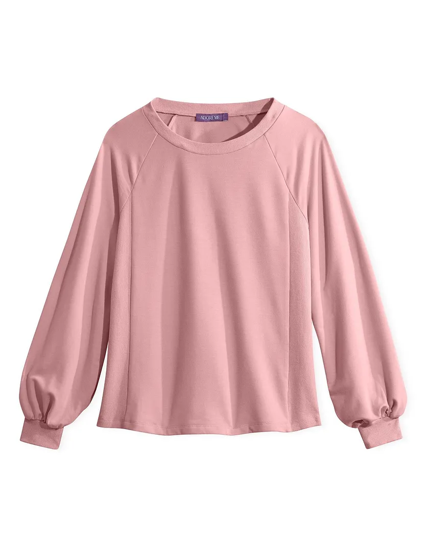 Floral City Sweater Medium Pink tops bundle Still 2