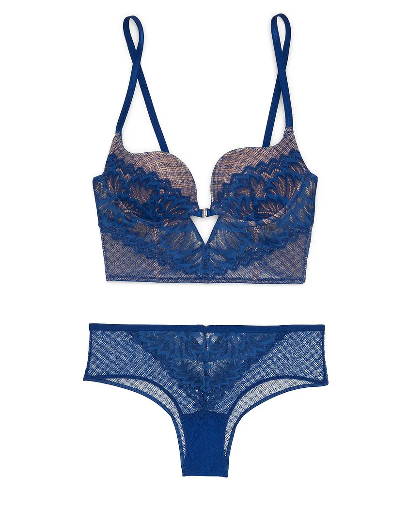 Camilla Dark Blue 2 Push Up bra bundle Still 2