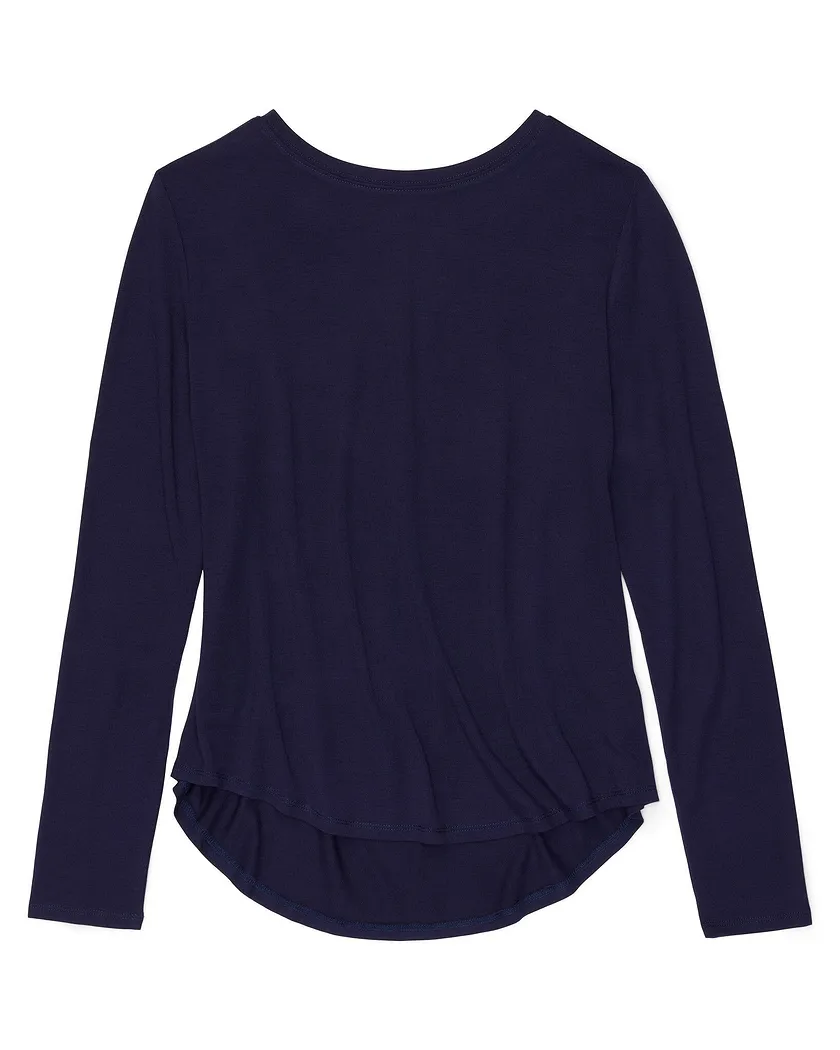 Molly Longsleeve Dark Blue lounge bundle Still 3