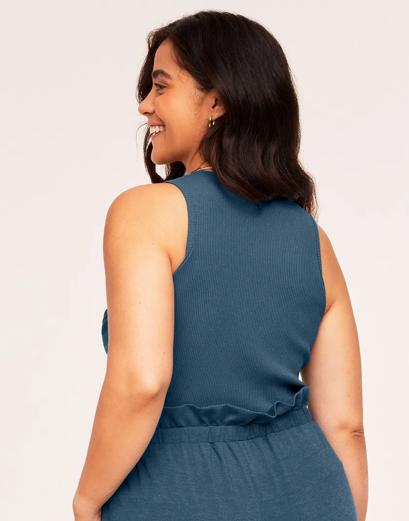 Janele Dark Blue Plus lounge bundle Model 5