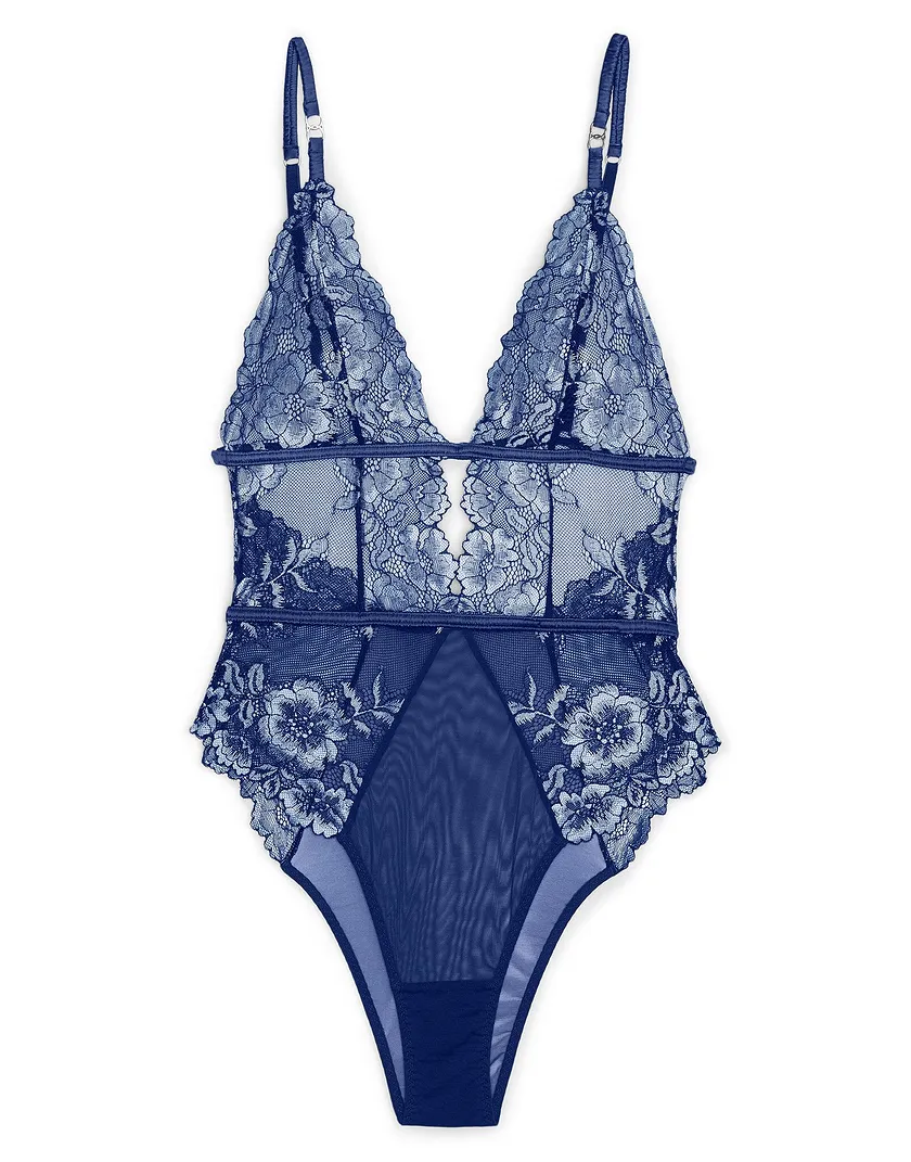 Calissa Dark Blue Unlined lingerie bundle Still 3