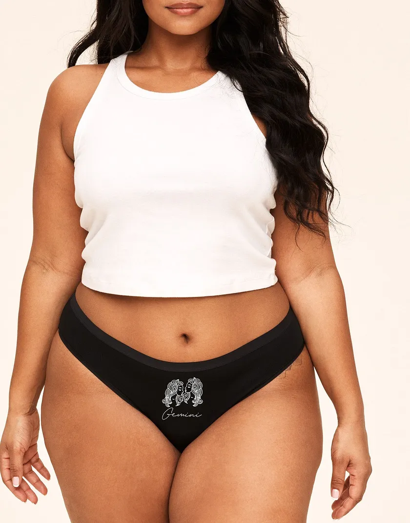 Elaina Bikini Placement Black 17 Plus panty bundle Model 2