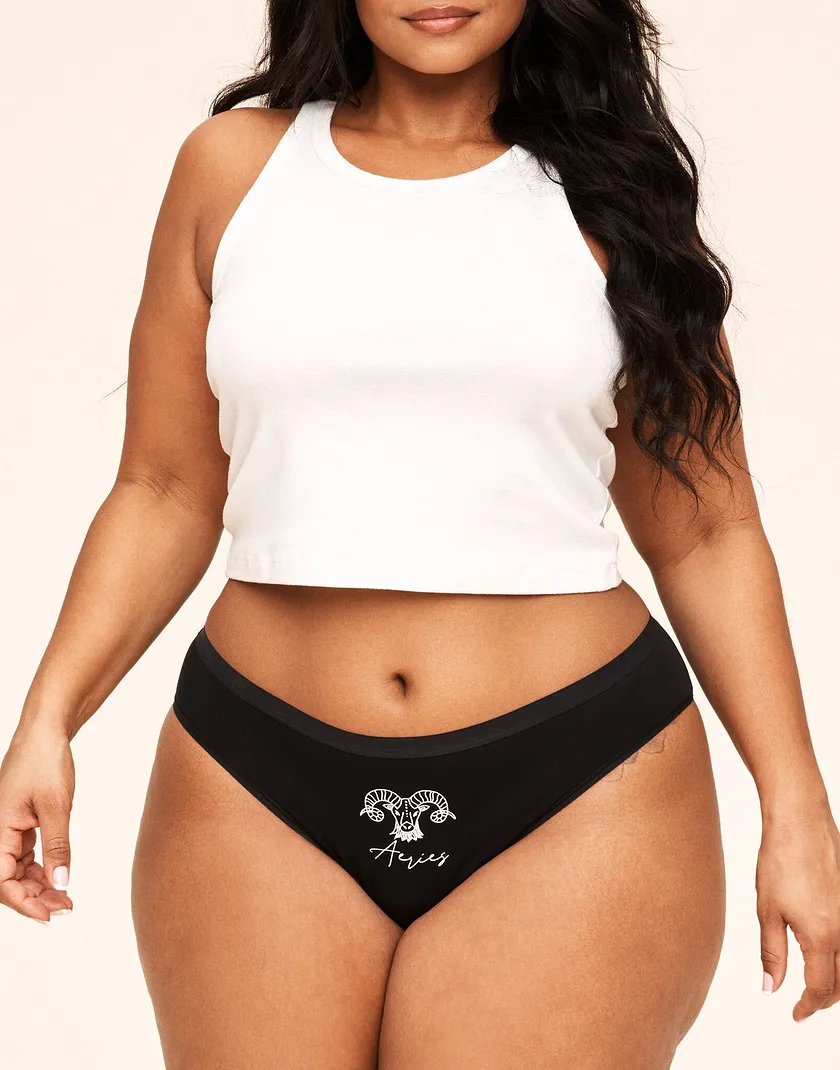 Elaina Bikini Placement Black 18 Plus panty bundle Model 2