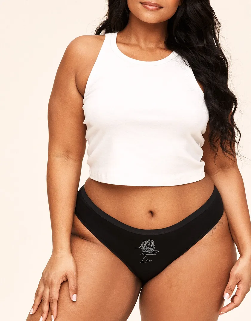 Elaina Bikini Placement Black 21 Plus panty bundle Model 2