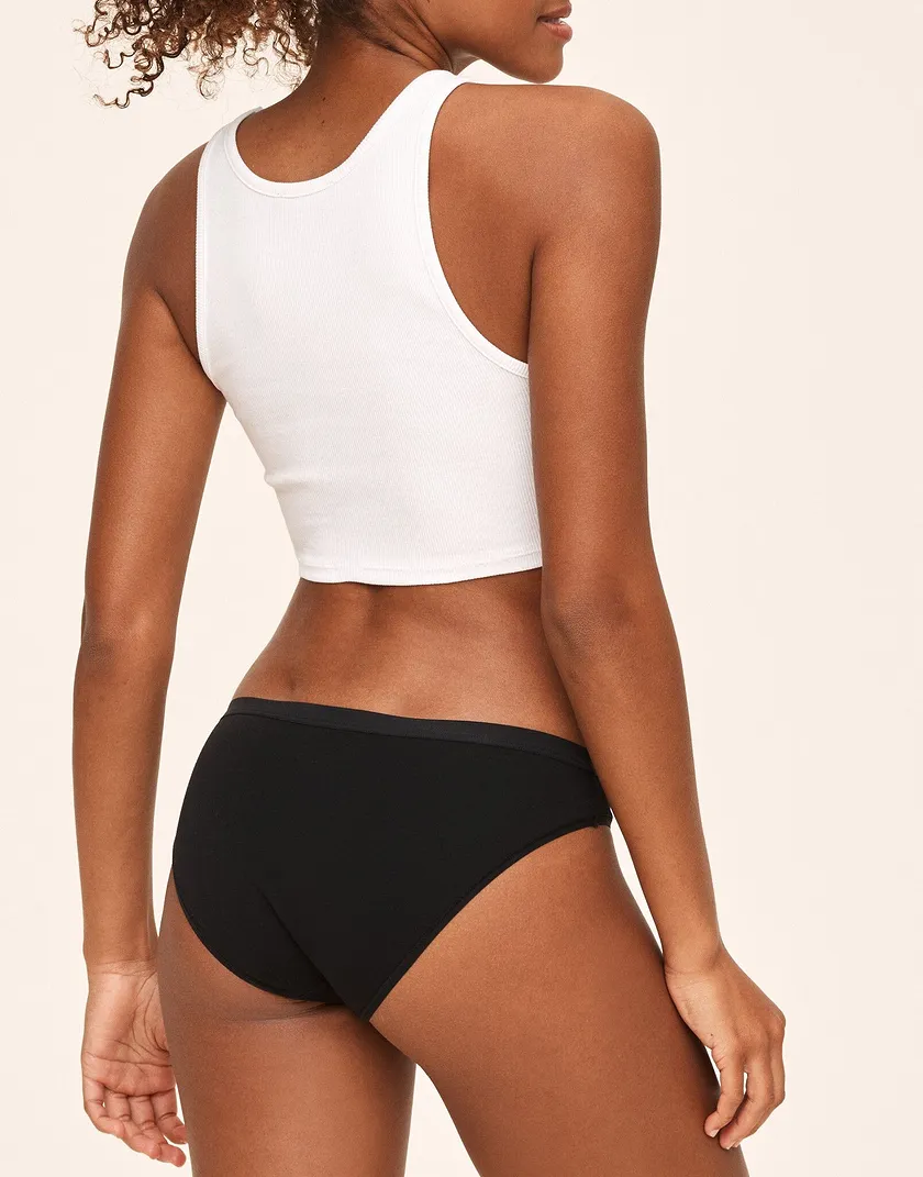 Elaina Bikini Placement Black 22 panty bundle Model 4