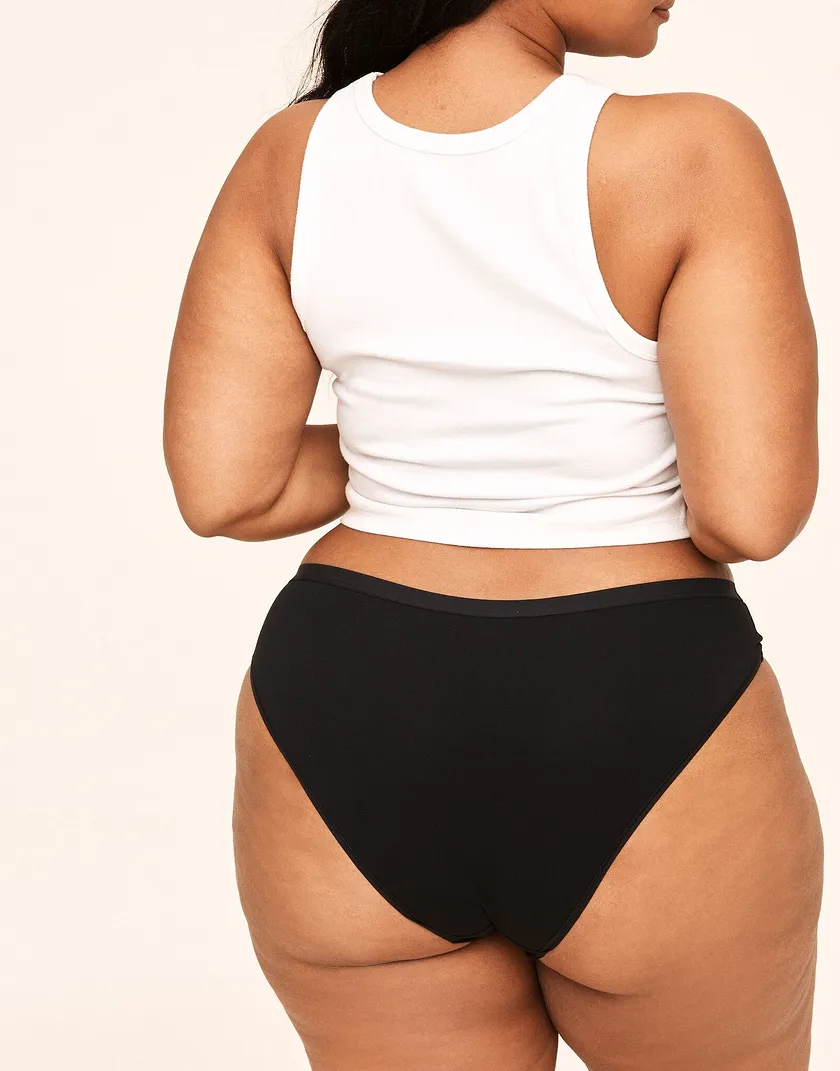 Elaina Bikini Placement Black 22 Plus panty bundle Model 5