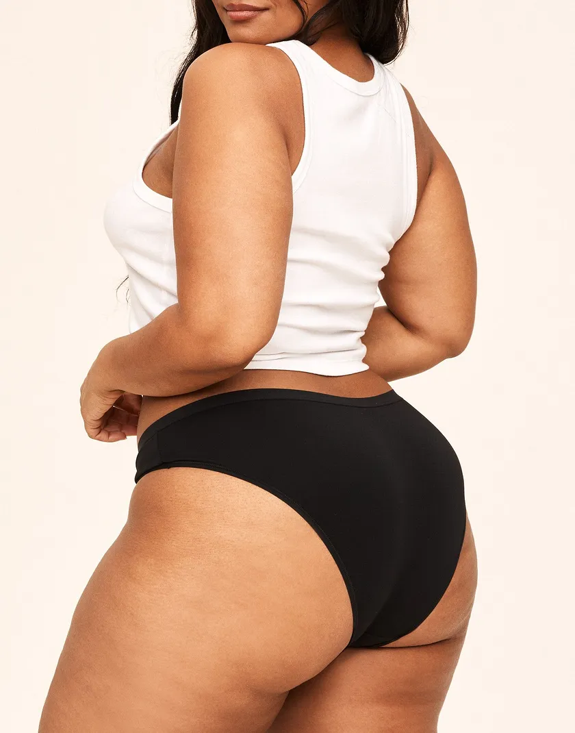 Elaina Bikini Placement Black 25 Plus panty bundle Model 5