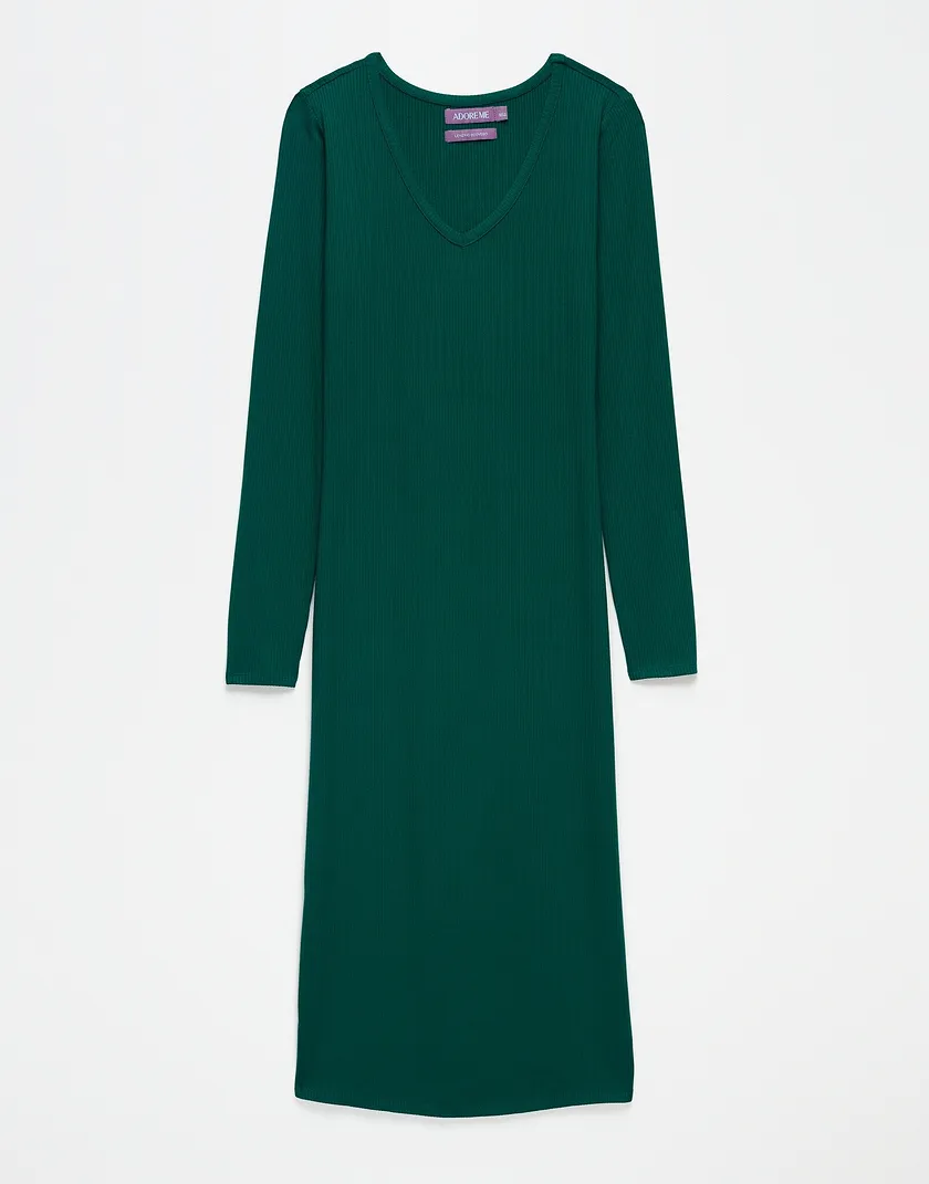 Poppy Dress Dark Green dresses bundle Still 3