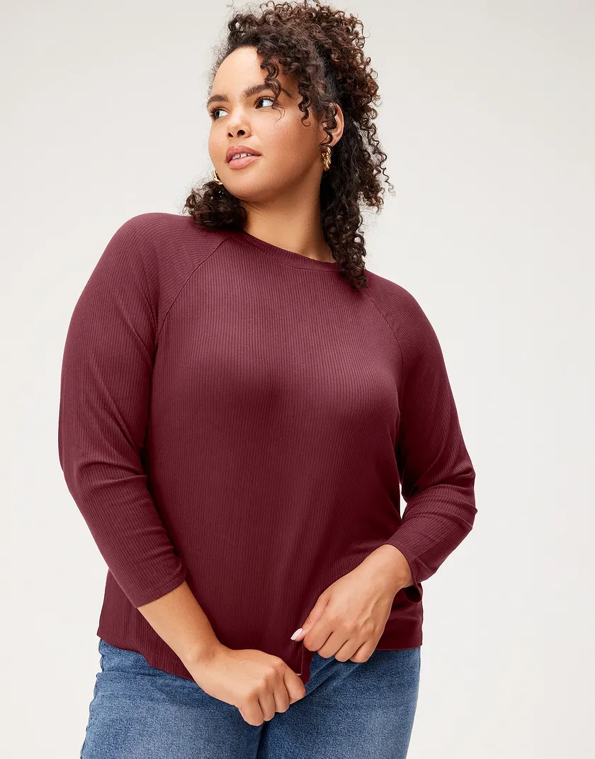 Dahlia Top Dark Brown Plus tops bundle Model 5