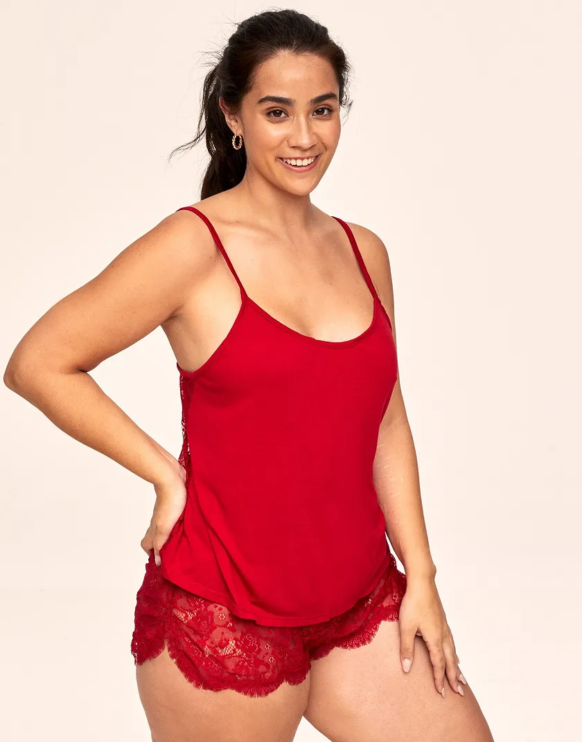 Reign Dark Red Plus lingerie bundle Model 5