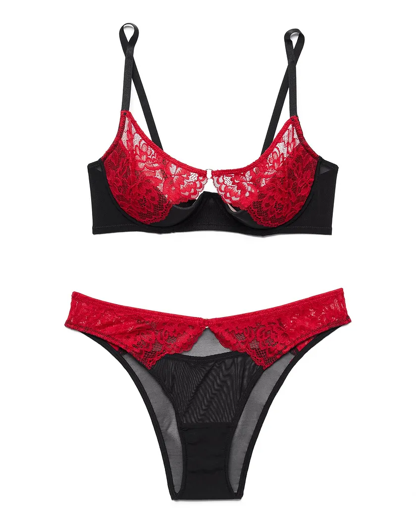 Abella Black 2 Unlined bra bundle Still 2