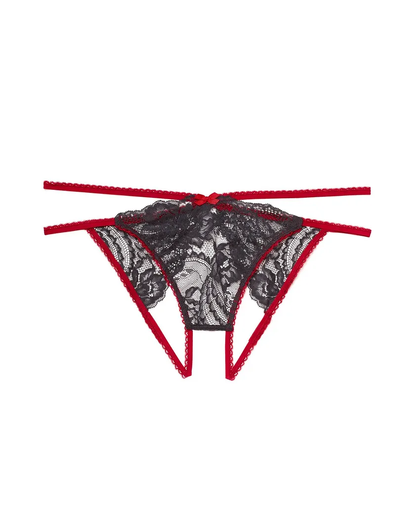 Camylla Crotchless Black panty bundle Still 3
