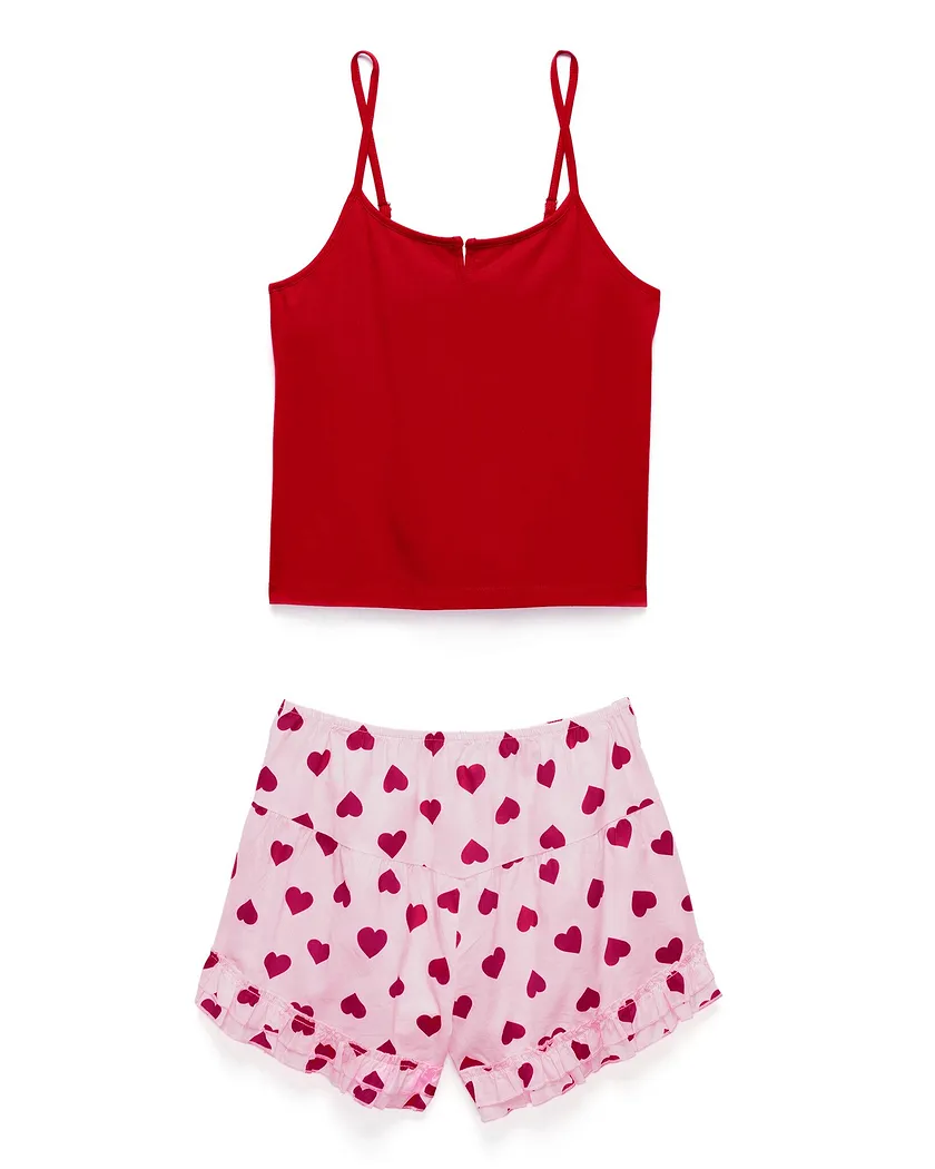 Janell Dark Red sleepwear bundle Still 2