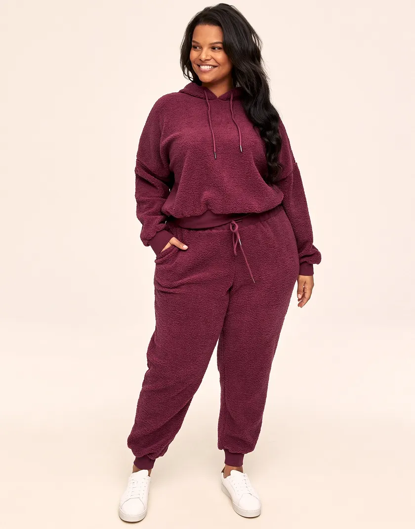 Dorothea Dark Red Plus lounge bundle Model 1