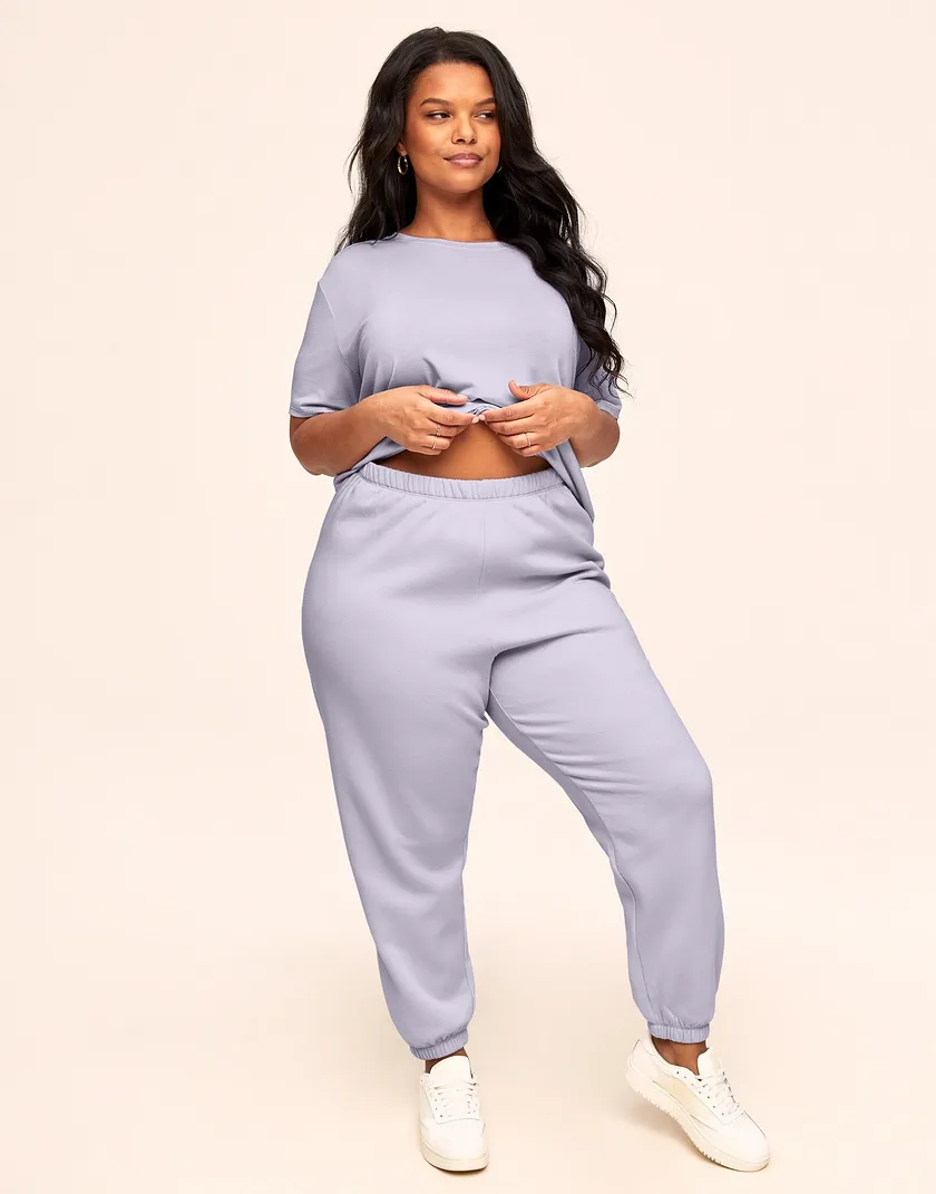Molly Medium Purple Plus lounge bundle Model 2