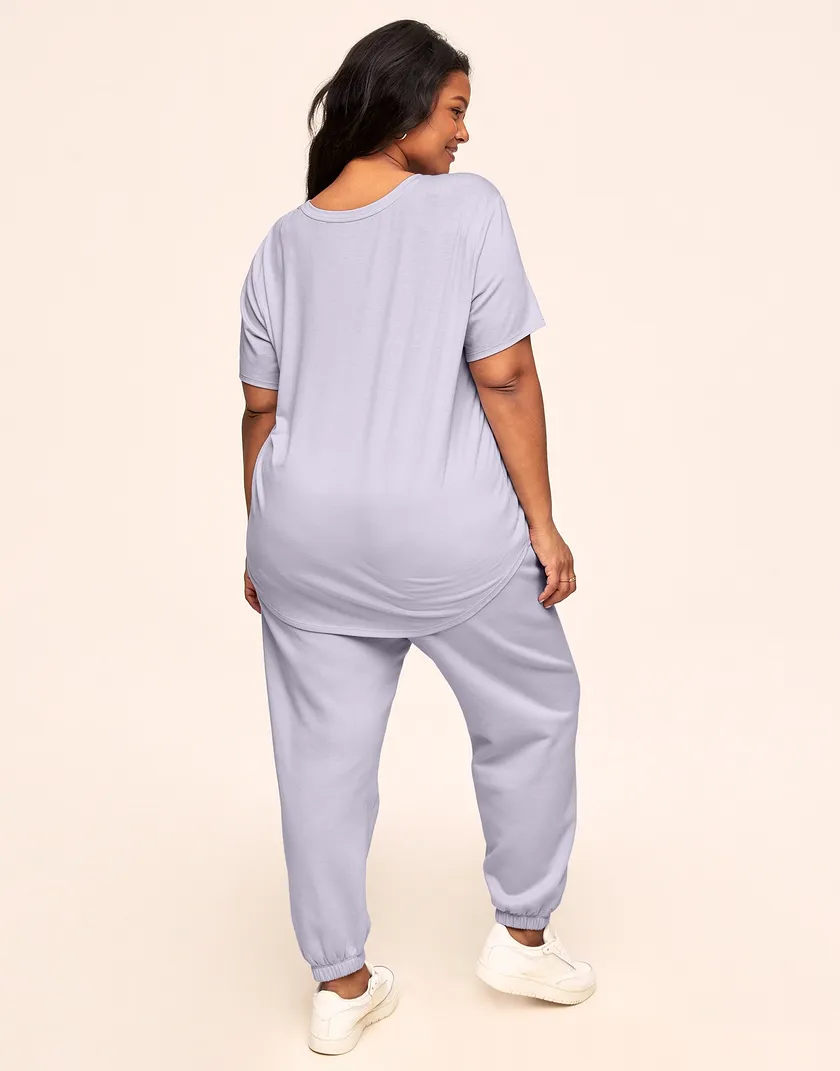 Molly Medium Purple Plus lounge bundle Model 5