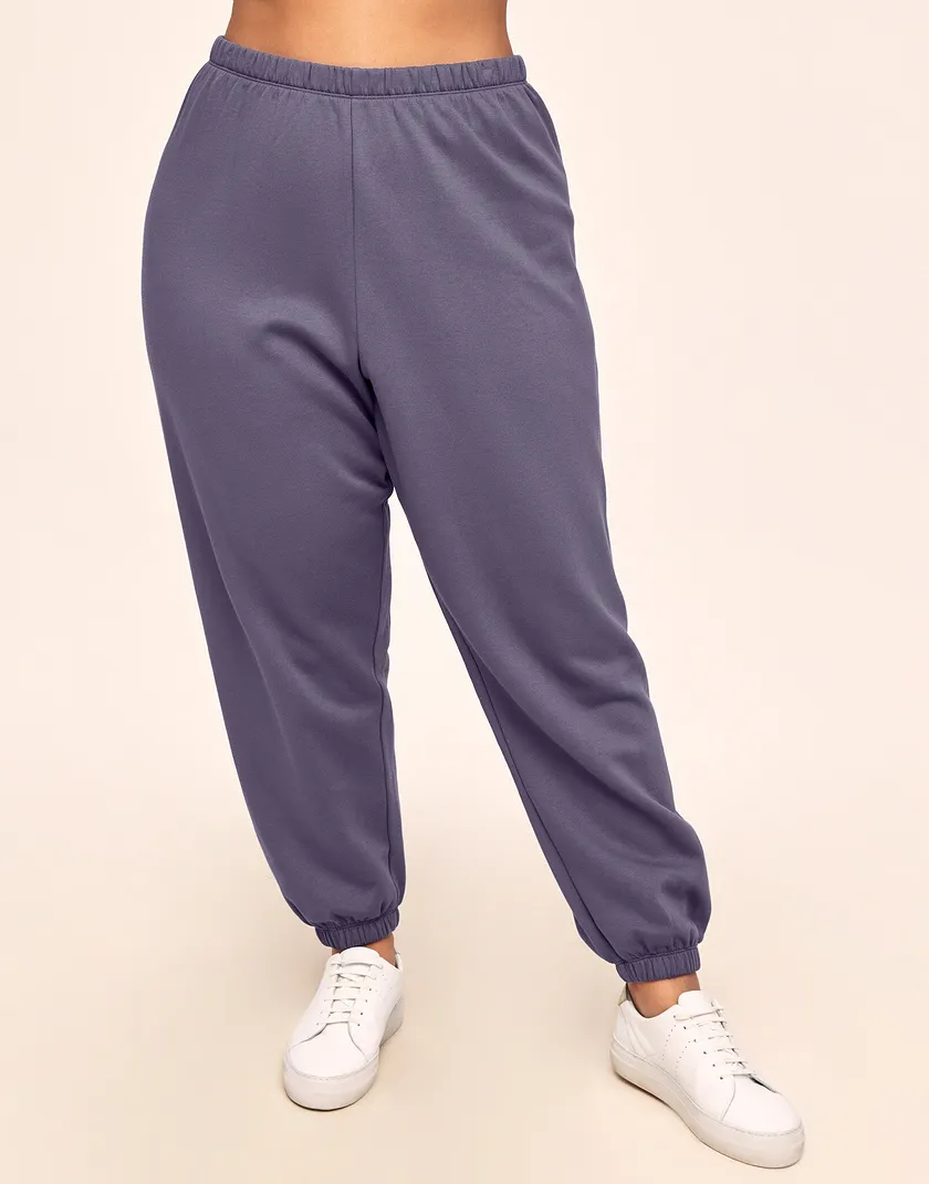 Kaylie Dark Purple Plus lounge bundle Model 2