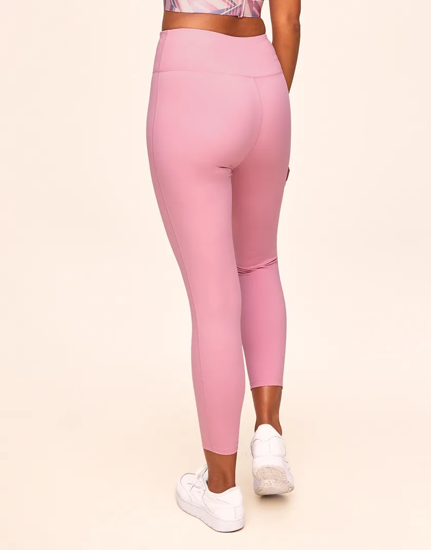 Cali 7/8 Medium Pink activewear bundle Model 6