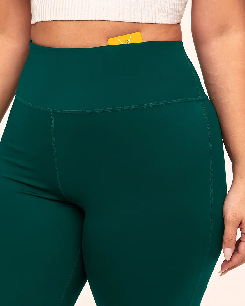 Cali Biker Short Green Plus activewear bundle Model 5