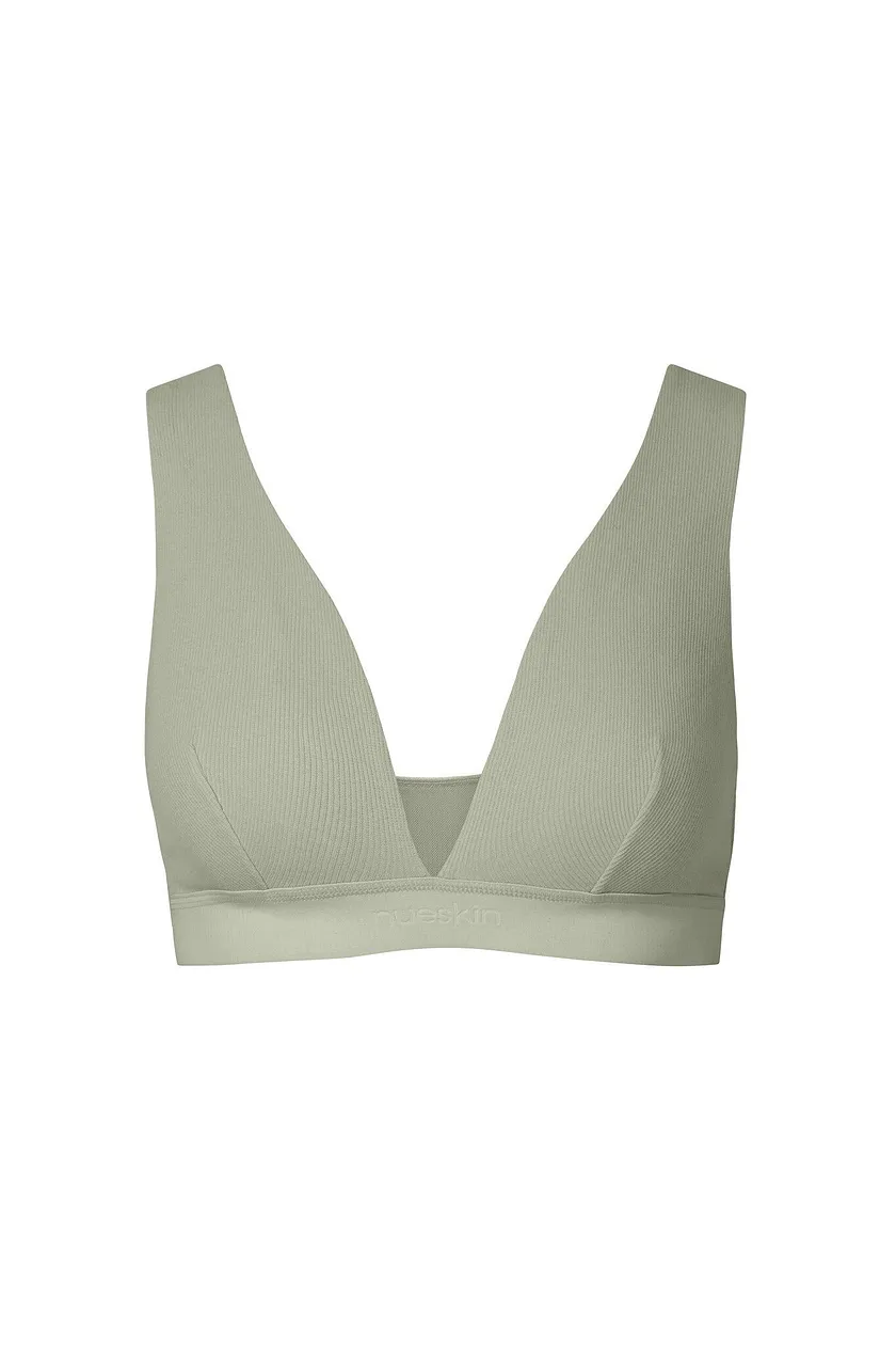 Shae Medium Green Unlined bra bundle Still 3