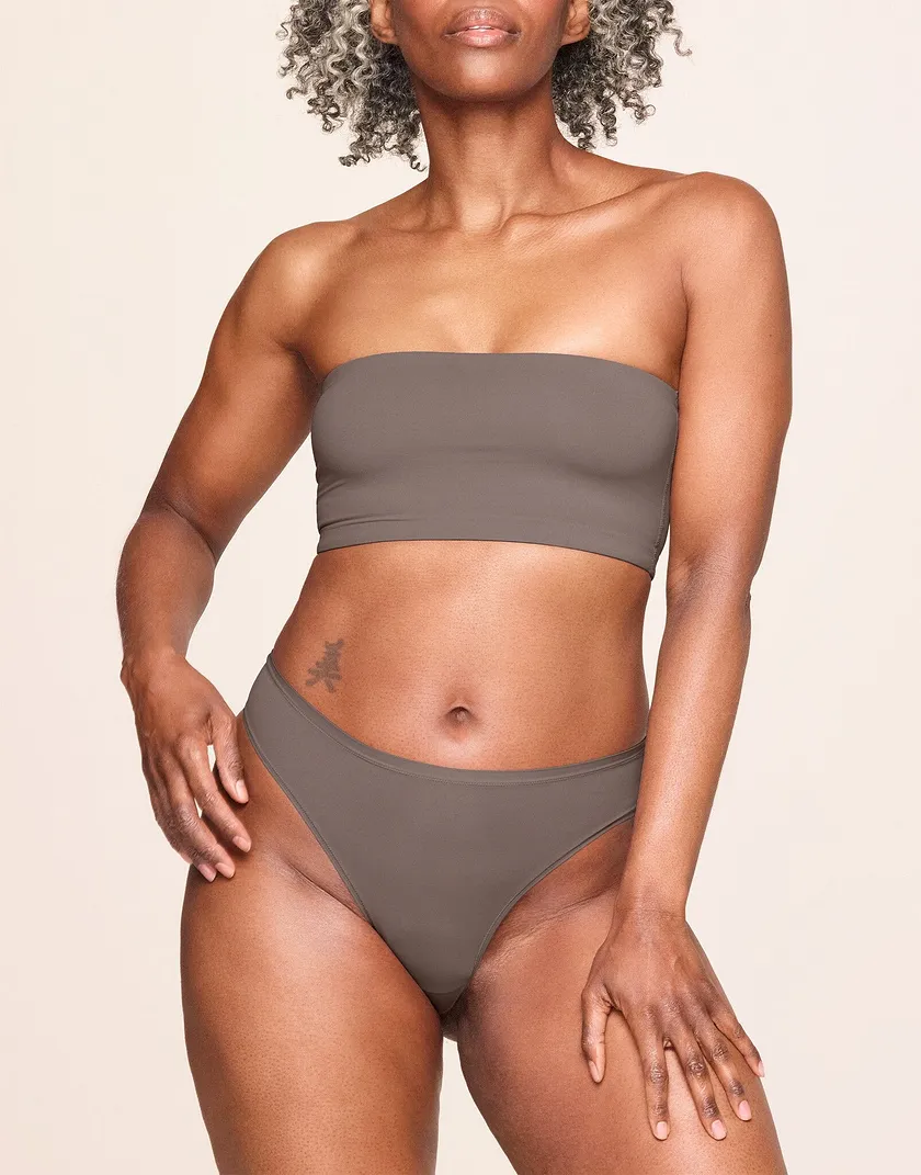 Mindy Midi Brief Dark Brown panty bundle Model 5
