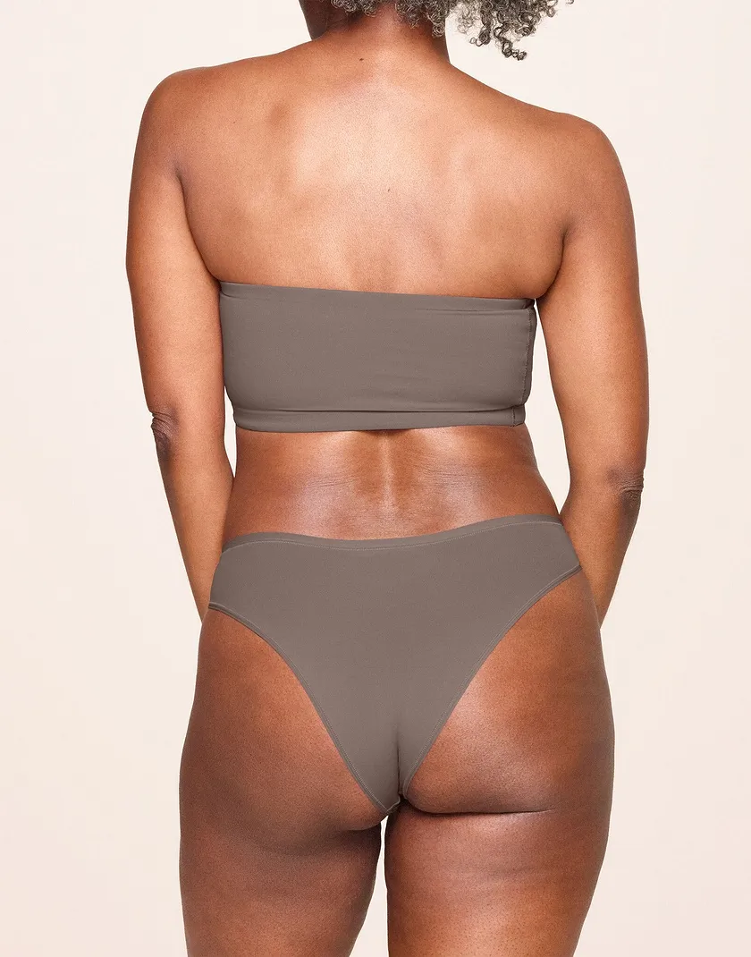 Mindy Midi Brief Dark Brown panty bundle Model 4