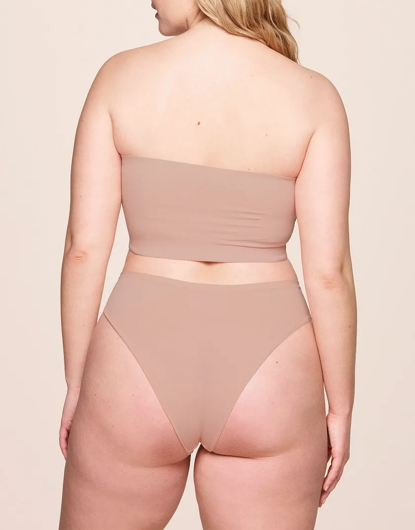Mindy Midi Brief Medium Pink Plus panty bundle Model 4