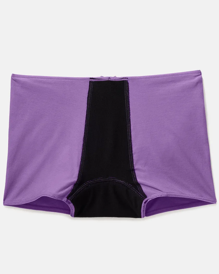 Aidan Shortie Dark Purple panty bundle Still 2