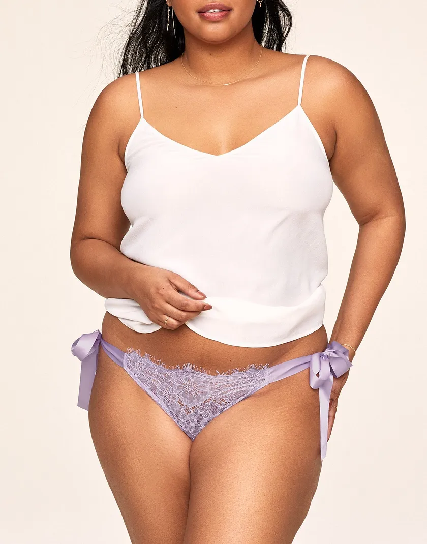 Alana Bikini Medium Purple Plus panty bundle Model 2