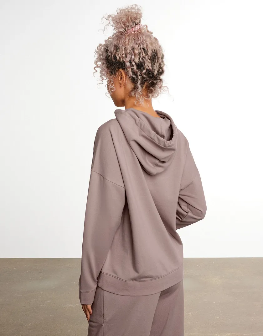 Chill Hoodie Pink athleisure bundle Model 6