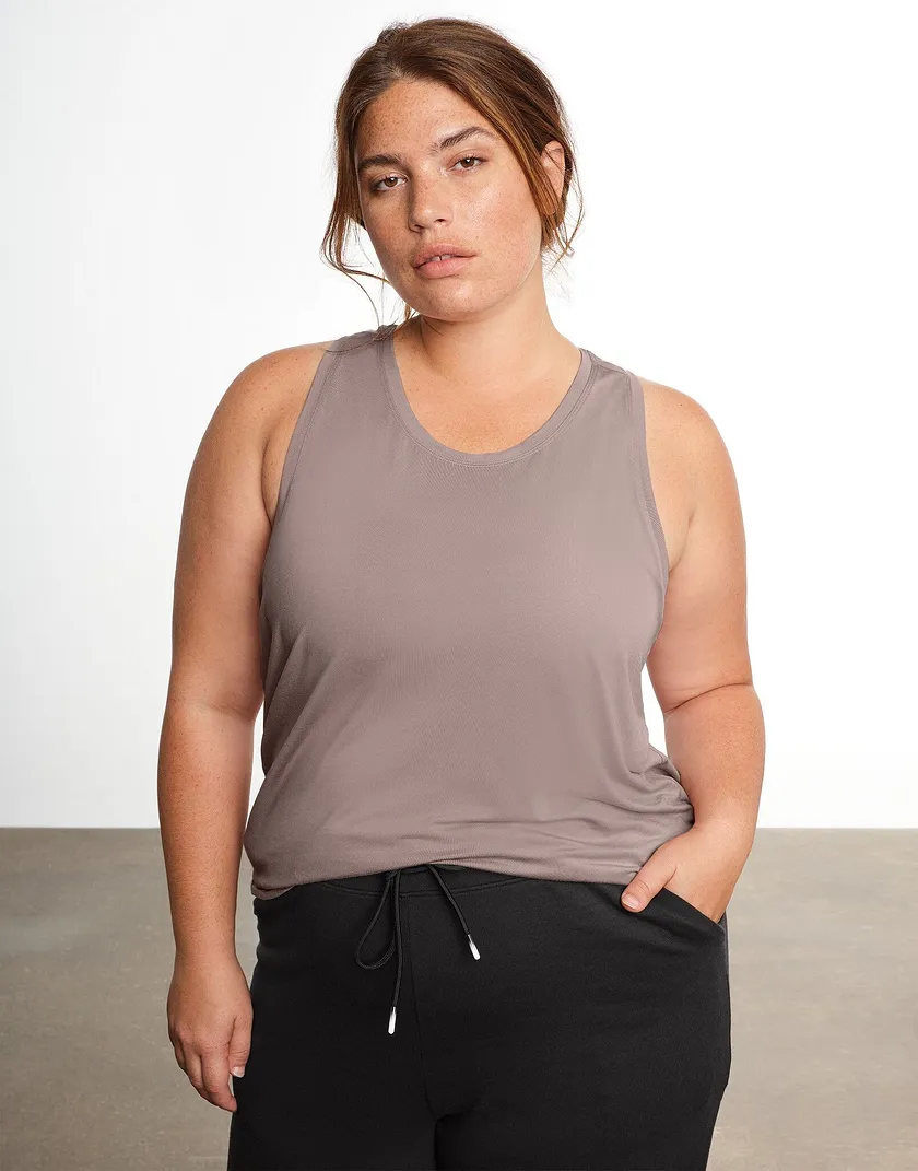Live Tank Pink Plus athleisure bundle Model 2