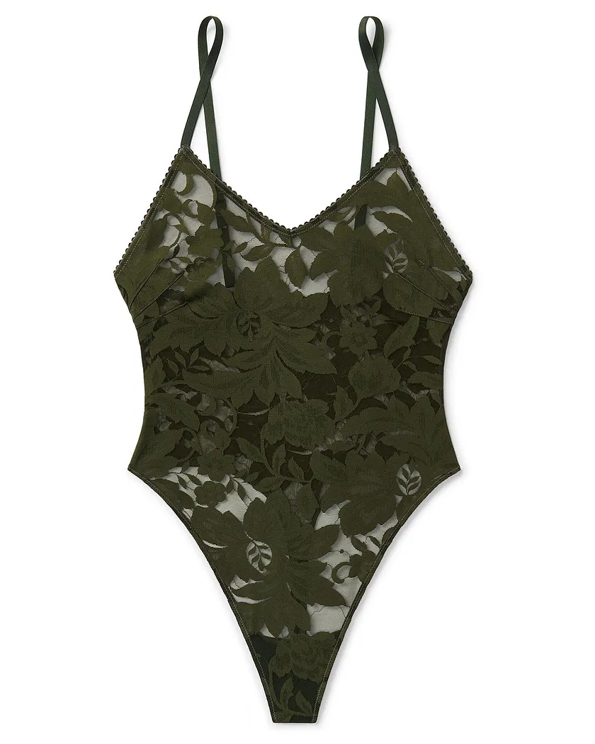Ambrey Dark Green lingerie bundle Still 2