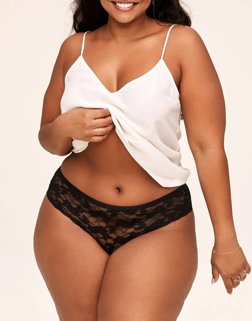 Deirdre Cheeky Black Plus panty bundle Model 5