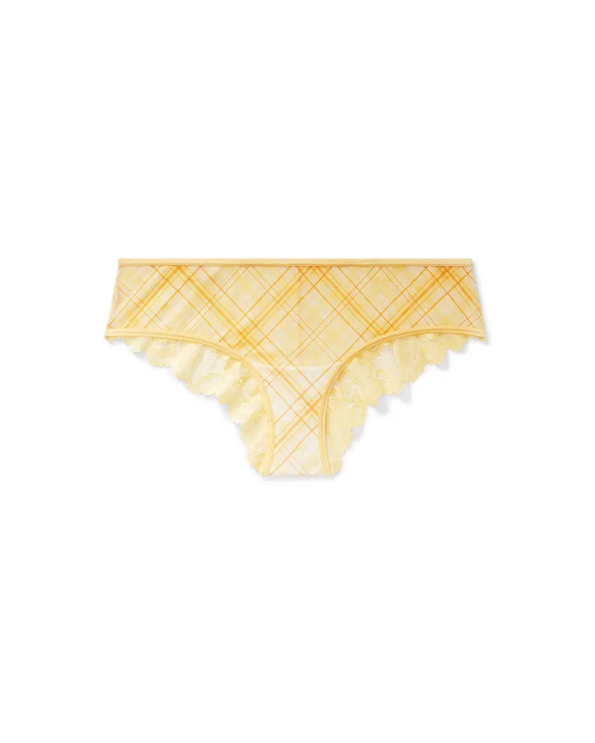 Helene Cheeky Plaid Yellow panty bundle Still 3