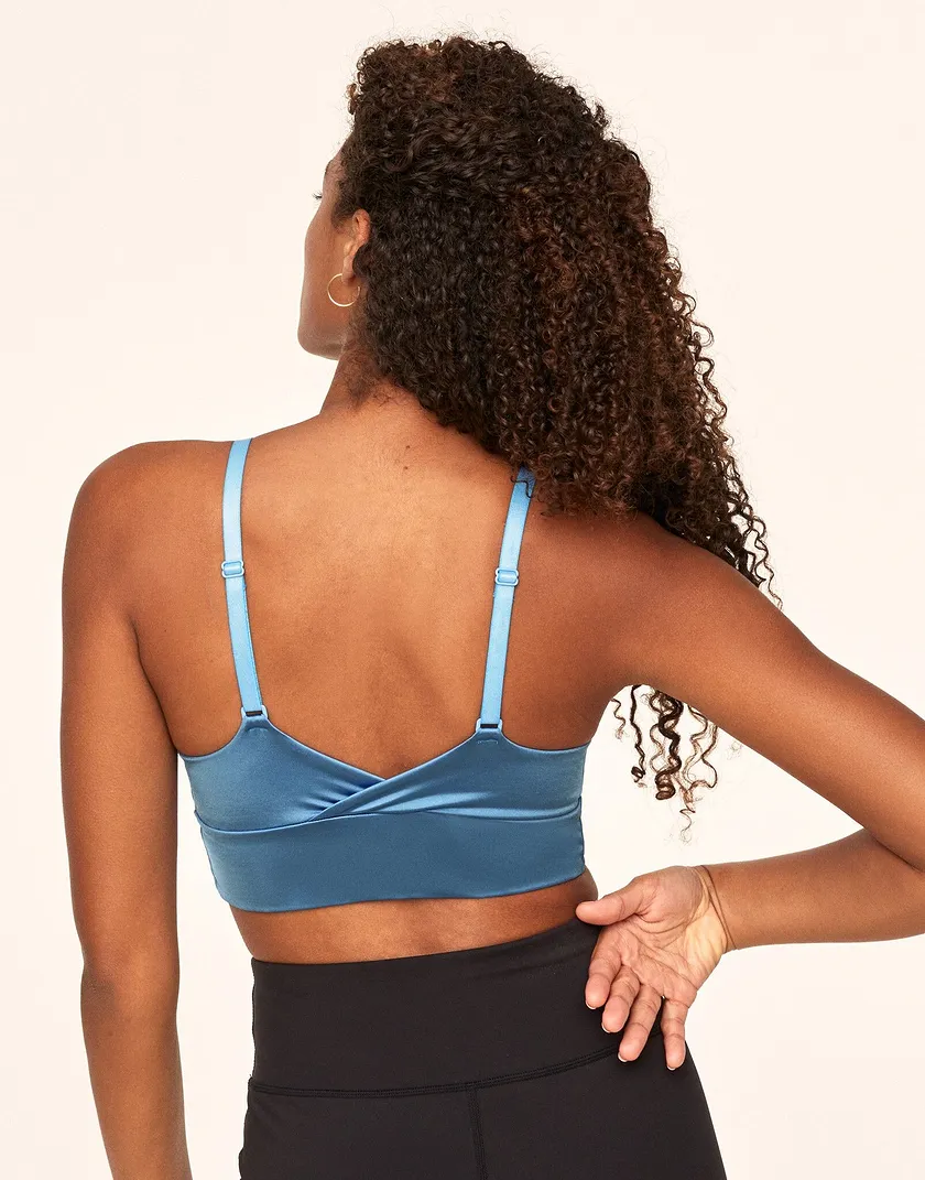 Kali Dark Blue Lightly Lined activewear bundle Model 4