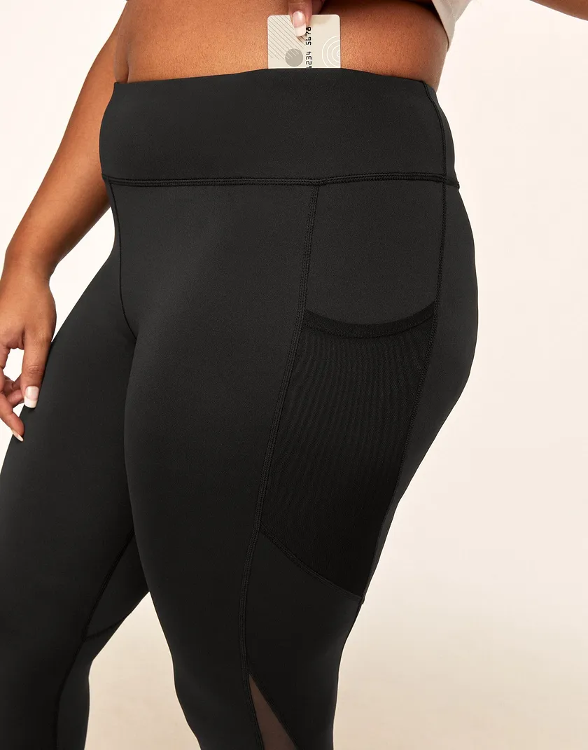 Ava Legging Black Plus activewear bundle Model 5