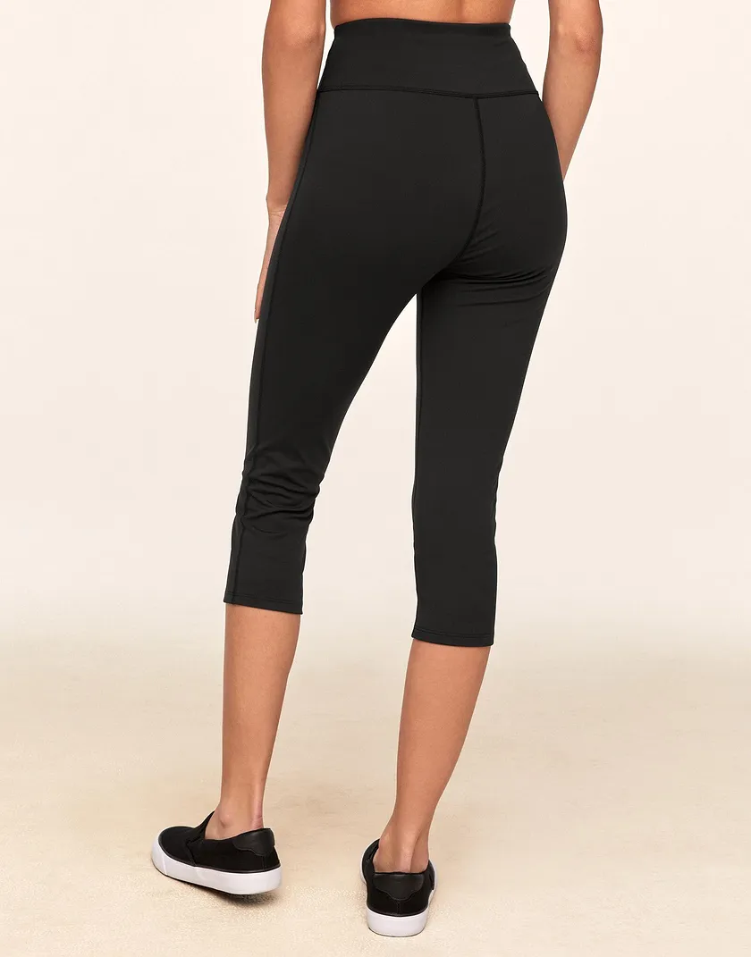 Cora Cozy Crop Black activewear bundle Model 6