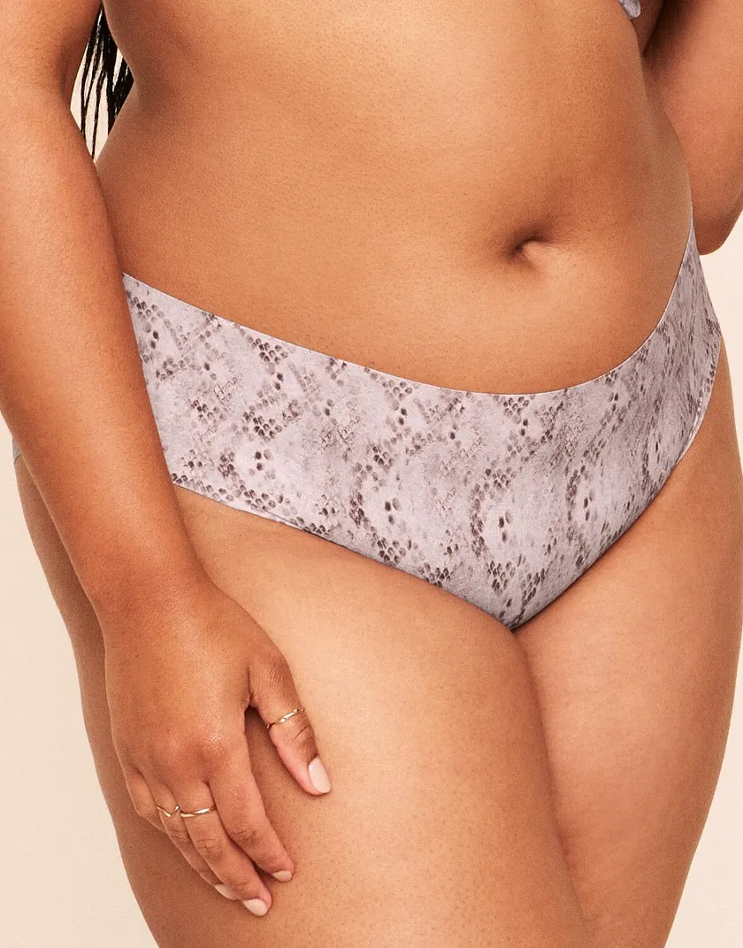 Rory Clean Cut Hipster Animal Pink Plus panty bundle Model 4
