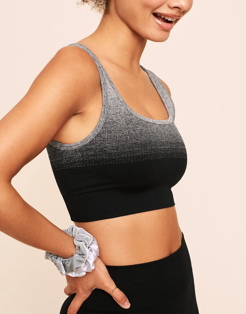 Maeve Ombre Sports Bra Black Contour activewear bundle Model 4