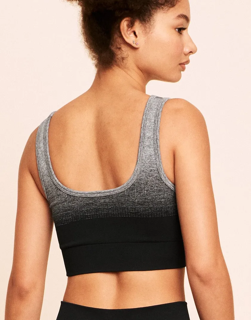 Maeve Ombre Sports Bra Black Contour activewear bundle Model 6