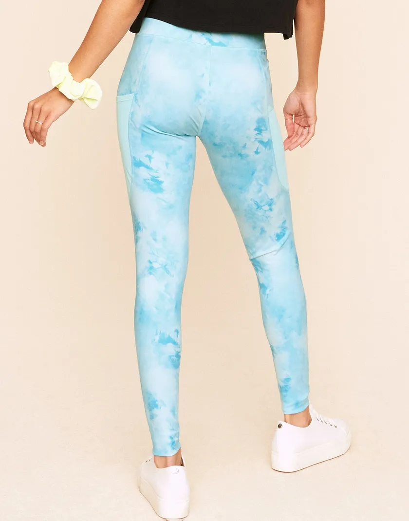 Emberly Watercolor Blue activewear bundle Model 6