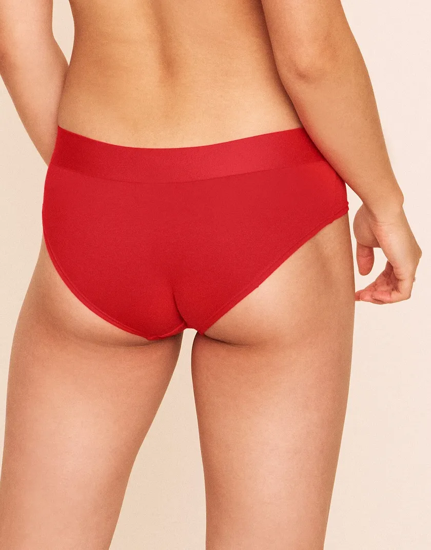 Hayden Cotton Hipster Dark Red panty bundle Model 5
