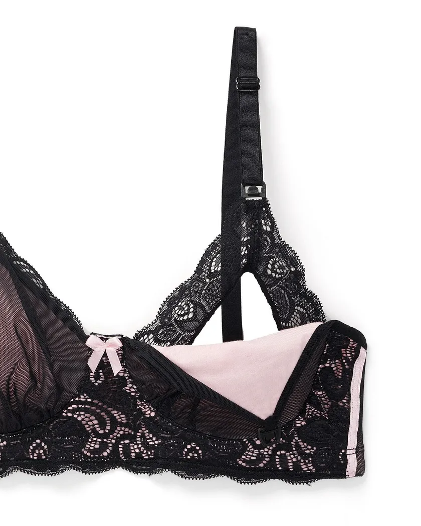 Tallulah Mesh Black Unlined bra bundle Still 4