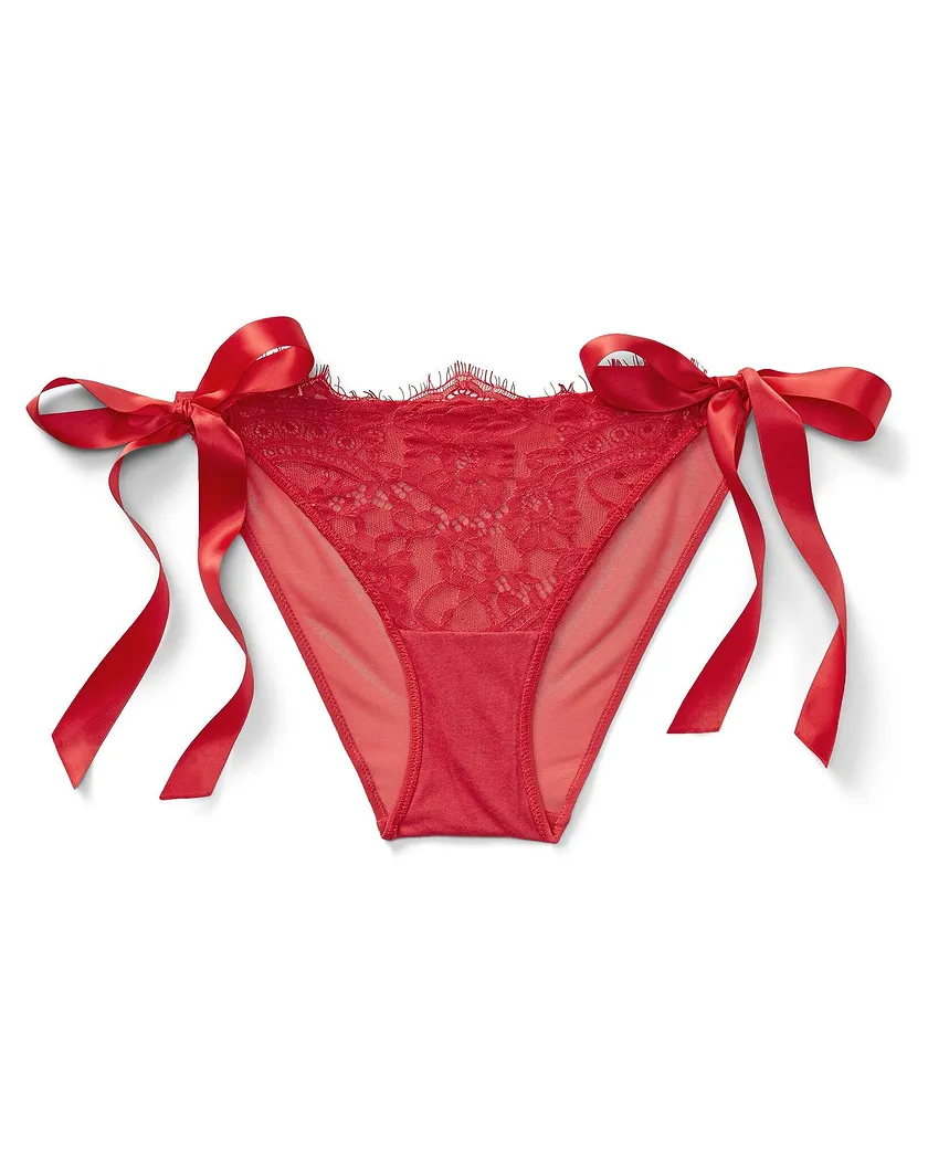 Alana Bikini Dark Red panty bundle Still 3