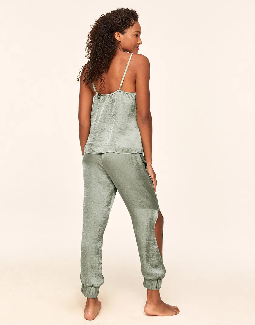 Bethany Medium Green lounge bundle Model 4