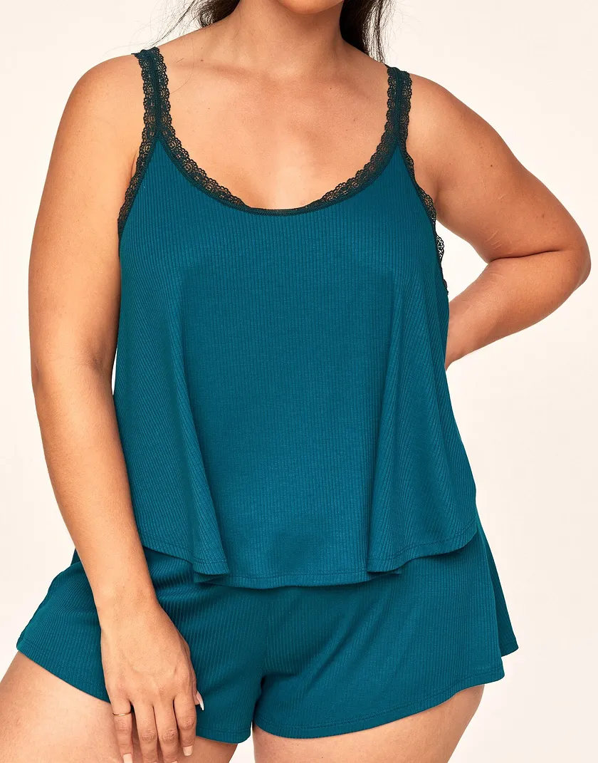 Cailey Dark Blue Plus sleepwear bundle Model 5